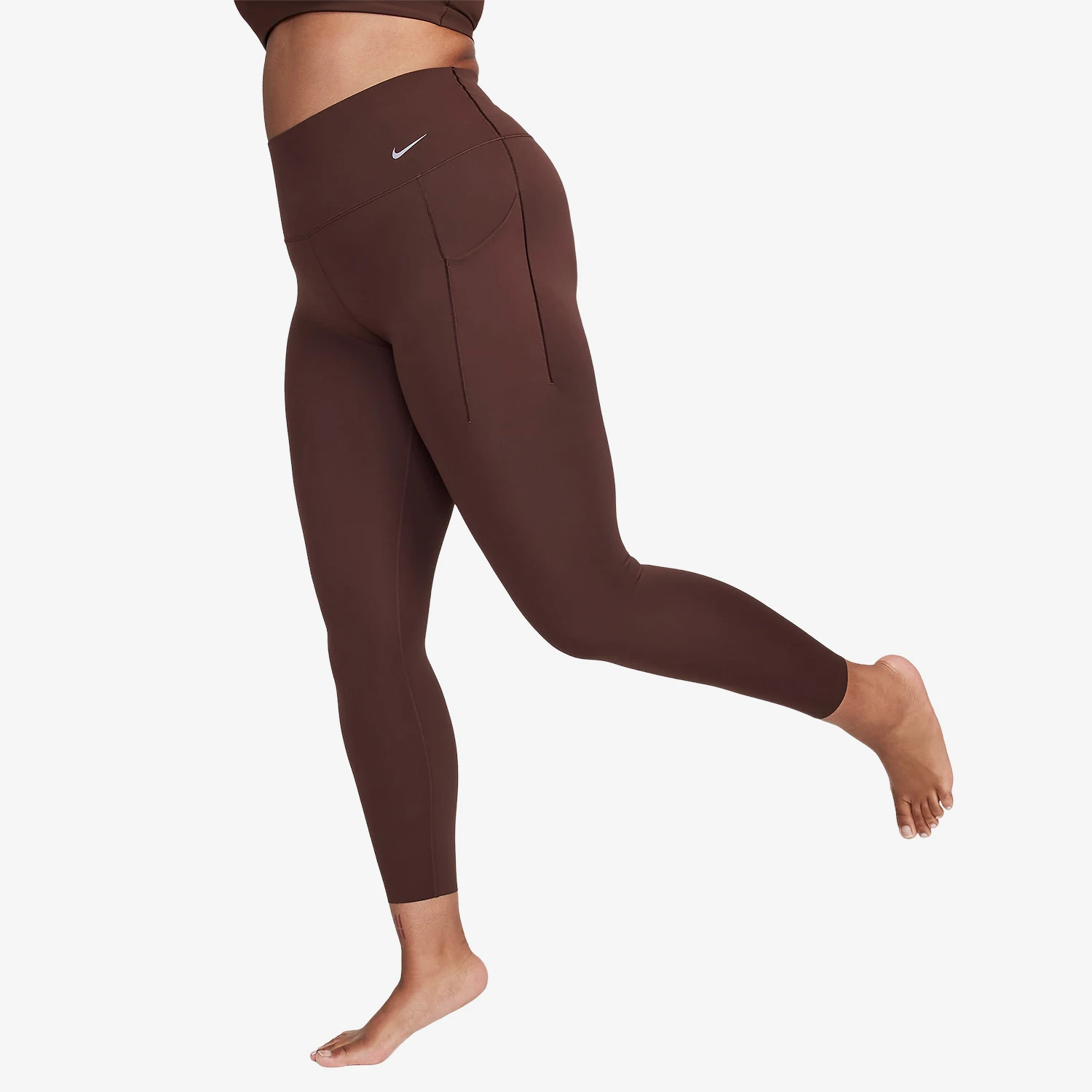 Nike Authentic New Women's High Waist Sports Breathable Tight Nine Leg Pants DQ5898-227