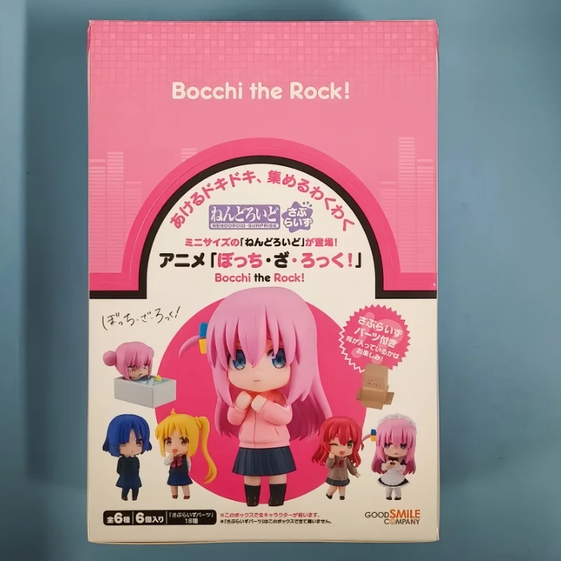 

В наличии! Оригинальный Bocchi The Rock! Анимированная Q-версия Gotoh Hitori, Yamada Ryo, Ijichi Nijika, Kita Ikuyo: Милая аниме-фигурка в слепой коробке