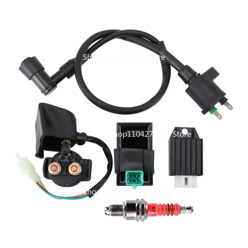 

Подходит для 50cc-125cc ATV внедорожника картинг катушки зажигания A7TC реле регулятор напряжения