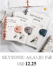 SKYSONIC Neue Ankunft A5 Zipper Binder Sammeln Buch Glitter Cover Organizer Journal Notebook Kugel Transparent PVC Fotoalbum – Detail 5