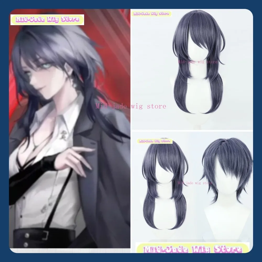 

Mid-jade Wig Store Path To Nowhere Chief Cosplay Wig Anime Game Role-playing Halloween Party Synthetic Wig