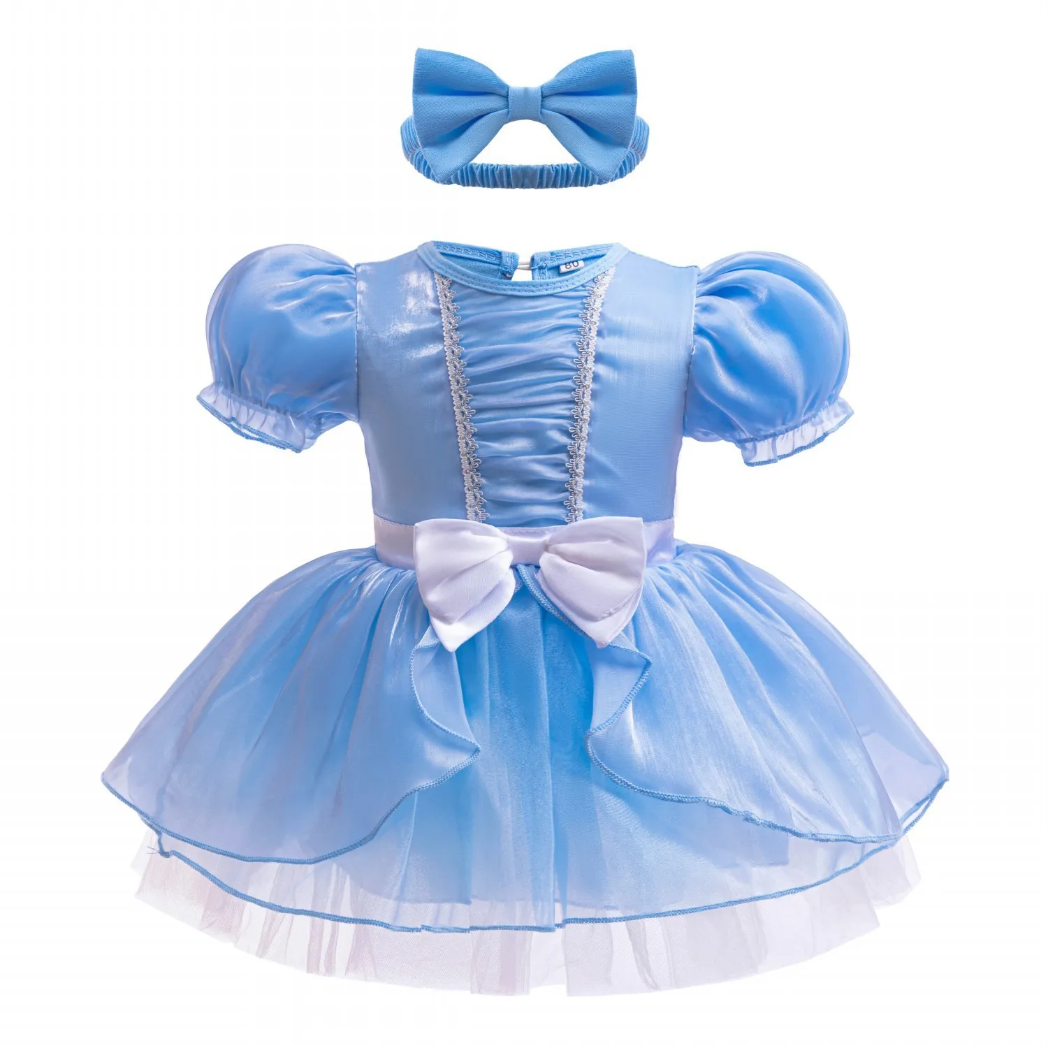 الجنية طفل رضيع فتاة صوفيا قزم فستان الأميرة رومبير الرضع فستاين سهرة/فساتين الحفلات عيد الميلاد 1 2 سنة الوليد حفلة عيد ميلاد بذلة #6