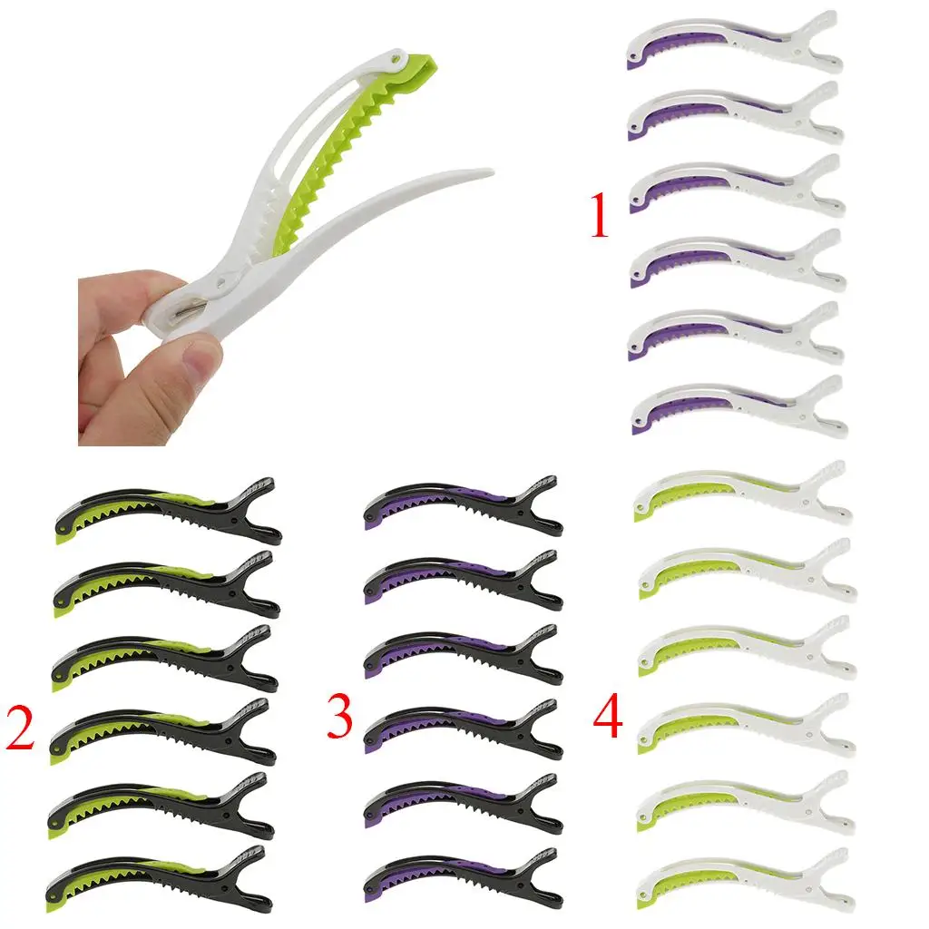 Salon Hair Dye Clips Crocodile Sectioning Volume Hair Claw Clips Hairstyle Accessories for Hair Salon