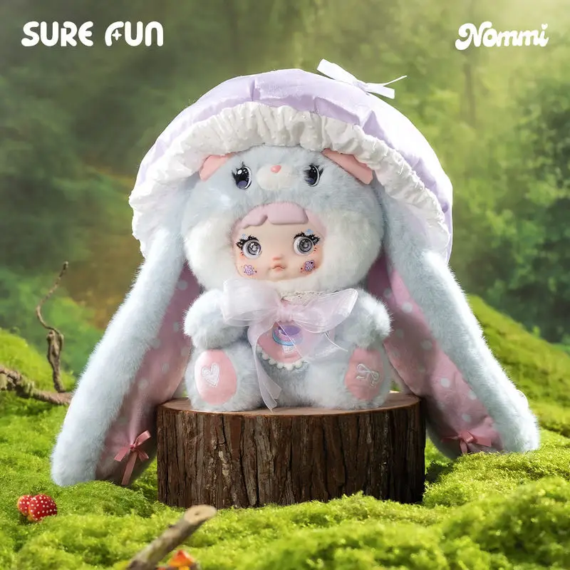 

In Stock Original Nommi Mushroom Hat 400% Plush Doll Blind Box Cute Girl Collection Gift
