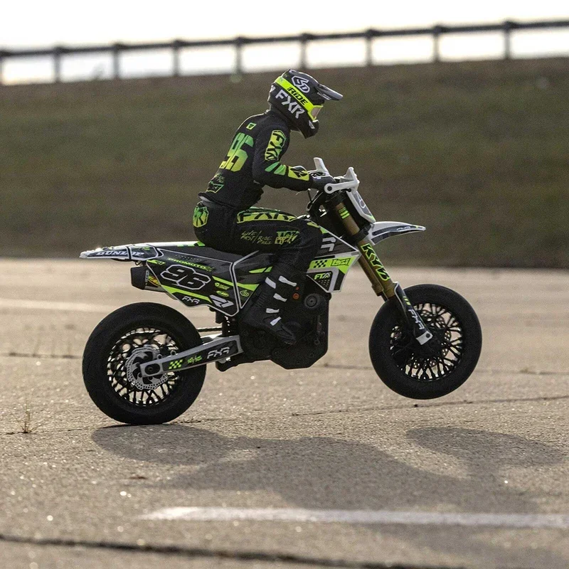 Losi promote-SM FXR RTR 1/4 simulado eléctrico RC control remoto motocicleta modelo coche adultos juguetes para niños LOS-2310 LOS-2272