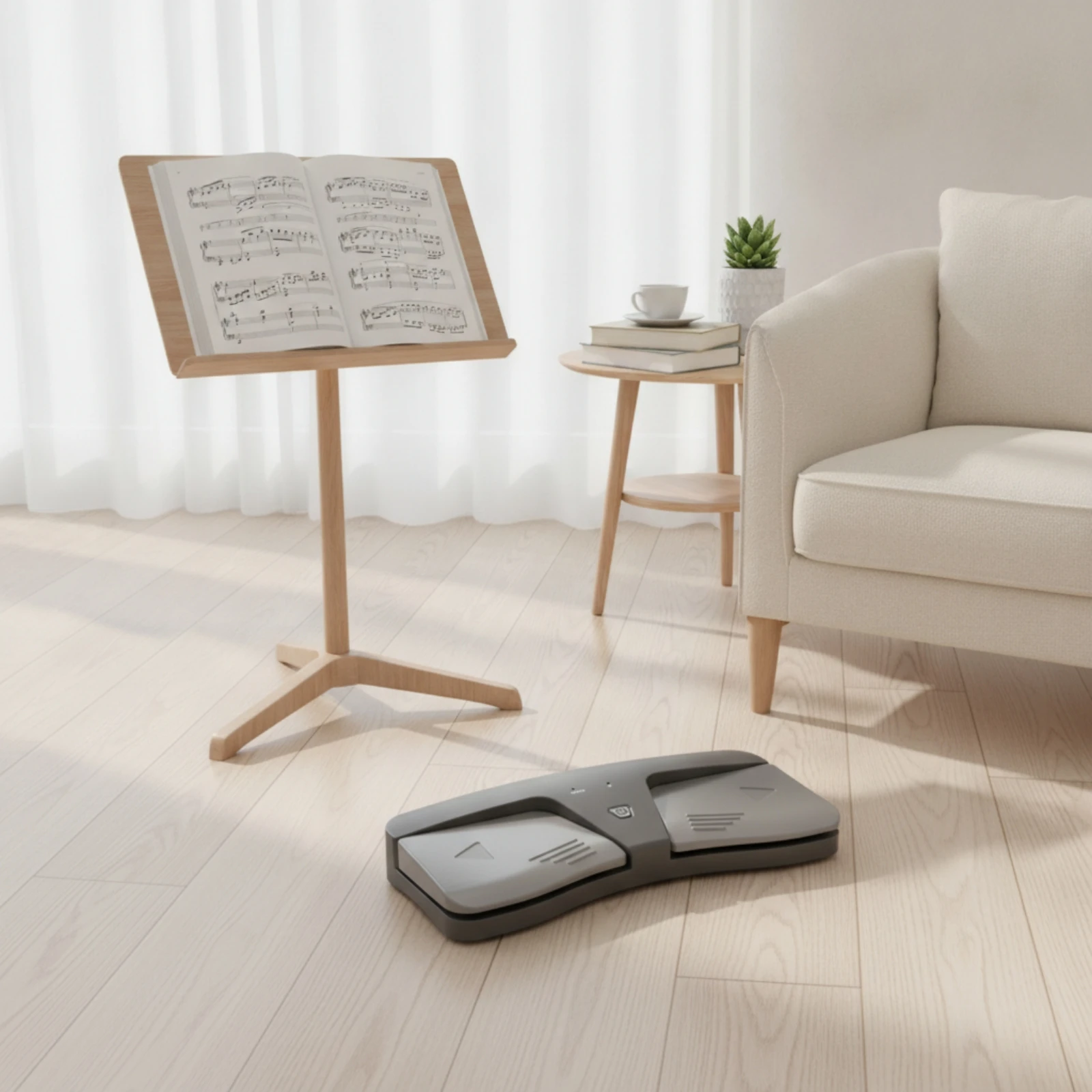 Bluetooth Page Turner Pedal Handshands-off Wireless Page Turner Pedal Compact Ergonomic for Musicians, Live Performance