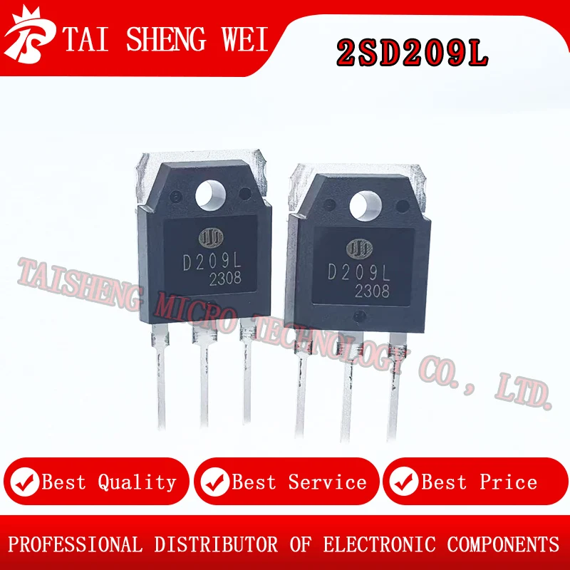 10 قطعة العلامة التجارية الجديدة D209L 2SD209L 2SD209 TO-247 NPN مفتاح الطاقة الترانزستور 12A/700V #1