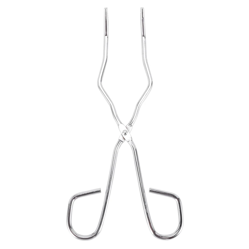 Crucible Tongs Melting Dish Stainless Plier Holder Handle For Melting Pouring Casting Chemical Instruments Lab Supplies 23Cm