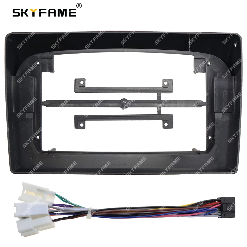 

SKYFAME Car Frame Fascia Adapter Android Radio Dash Fitting Panel Kit For Daihastu YRV