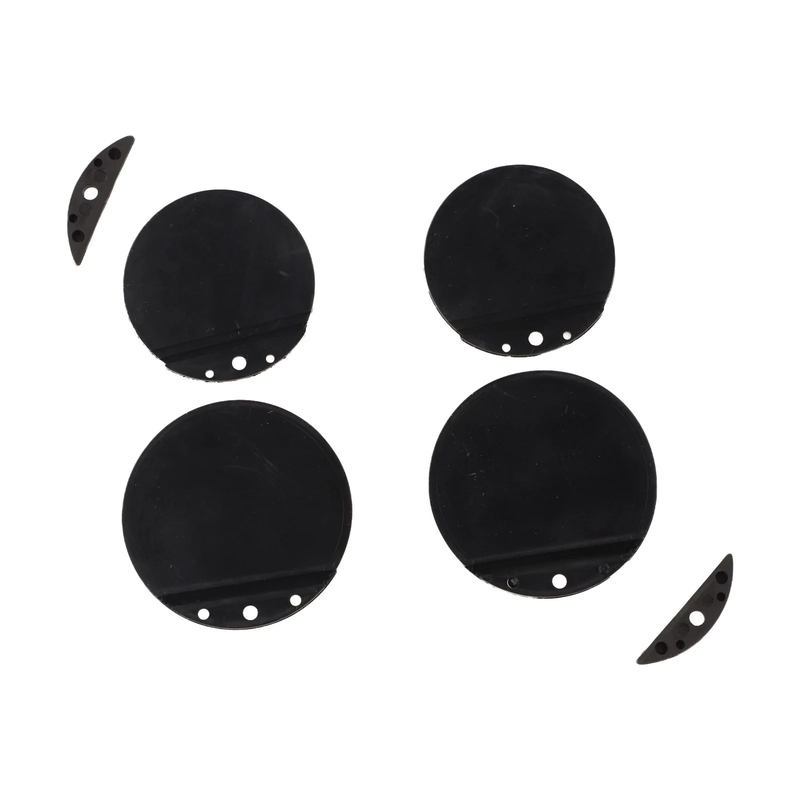 Marine For Boat Drain Cover Repair Kit 4PCS Includes Scupper Flapper Valves for For Boat Drainage System Maintenance and Repair