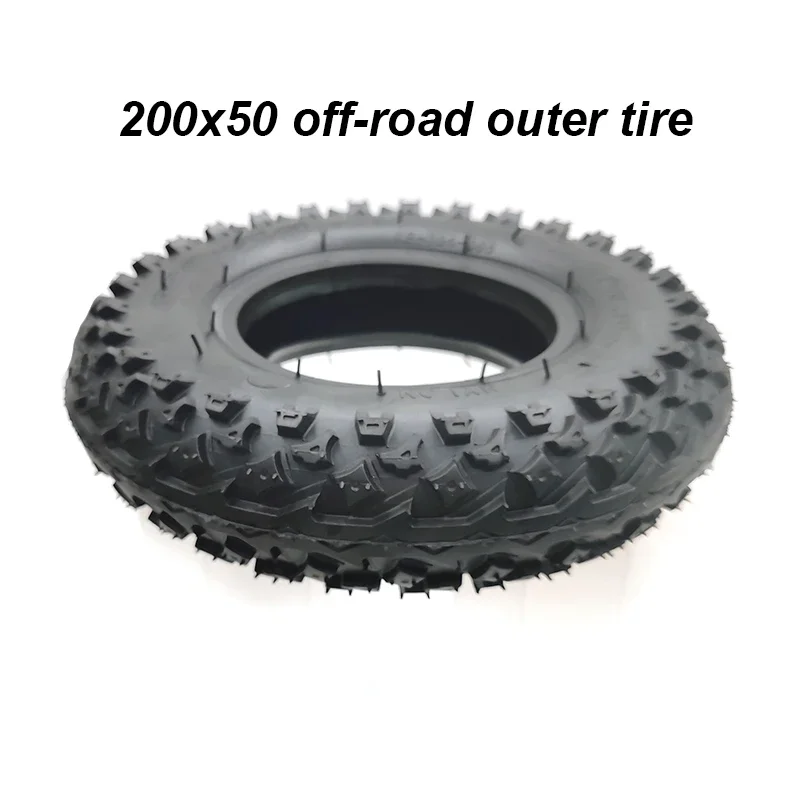 200x50 Inner Tube Outer Tire 8 Inch Wheel Tyre with Hub for Electric Scooter Razor E100 E200 Razor Dune Buggy EPunk 200*50