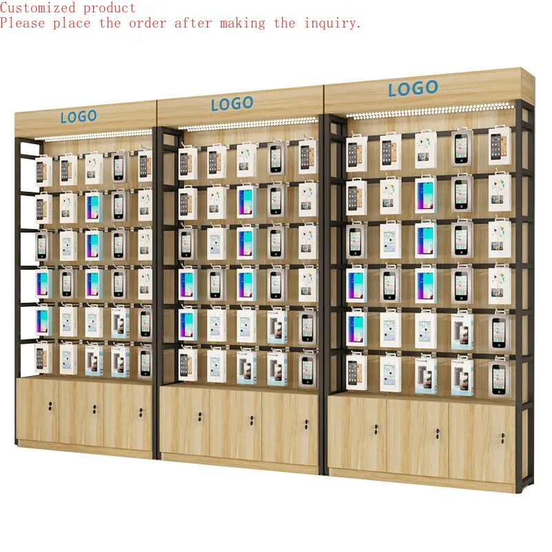 

Custom.Factory Custom Display Rack MDF Supermarket Display Cabinets