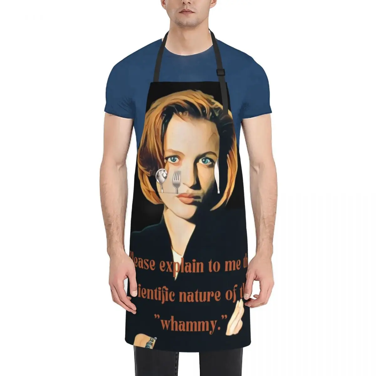 

Please explain to me the scientific nature of the whammy. - Dana Scully Apron kitchen and home For Woman Apron