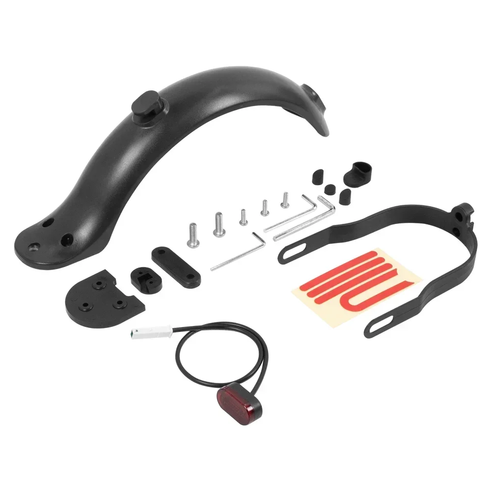 Rear Fender for Xiaomi M365 Pro 1S Electric Scooter Mudguard Spacer Support Heighten Pad 10 Inch Tyre Splash Guard Bracket Sets