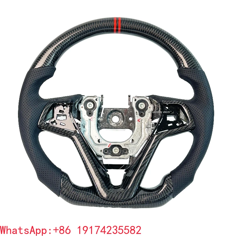 

Sport Style Appearance Upgrade Carbon Fiber Steering Wheel for Hyundai Veloster Turbo Car Interior Accessories