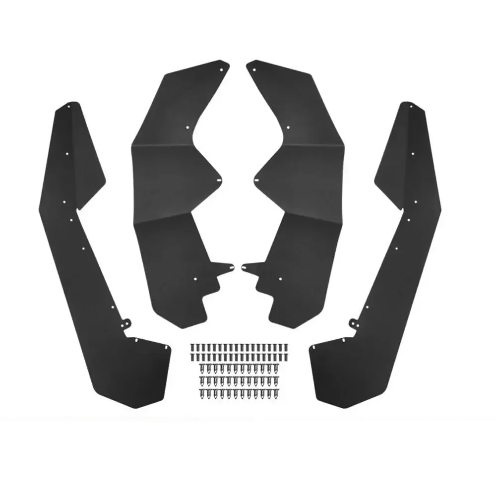 

UTV Front Rear Fender Flares Compatible with Polaris RZR PRO XP/PRO R / RZR Turbo R 2020-2024 Mud Flaps Front Rear Fender Kit