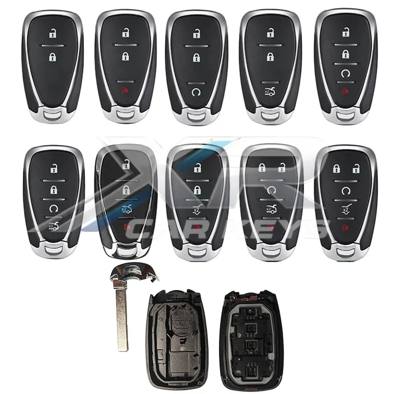 Ersatz für Chevrolet Cruze Camaro Sonic Malibu Equinox Spark Volt Bolt EV Trax Equinox Traverse Fernbedienung Smart Key Gehäuse – Detail 1