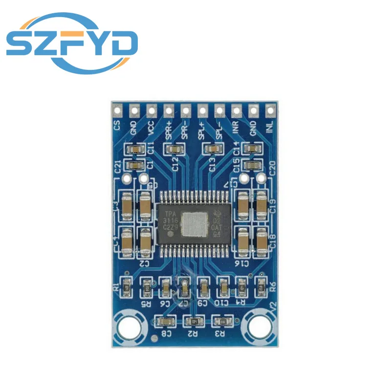 TPA3116D2 50W+50W Stereo Audio Amplifier Board XH-M562 2.0 Channel Digital Power Amp DC 12-24V