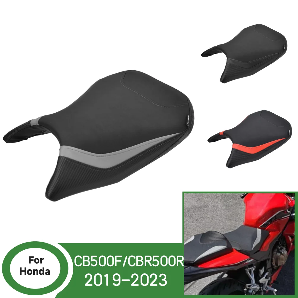 CBR500R CB500F Front Seat Cushion For Honda CBR 500R CB 500F 2019-2023 2022 Motorcycle Rider Driver Seat Pad Cover Accessories