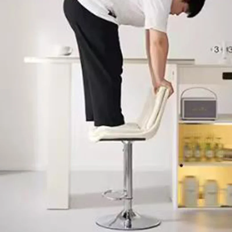 كراسي بار الاستقبال الحديثة الشمال قطب فاخر كراسي بار عالية البراز مطعم التصميم الإيطالي بار الأثاث Banqueta LLBC