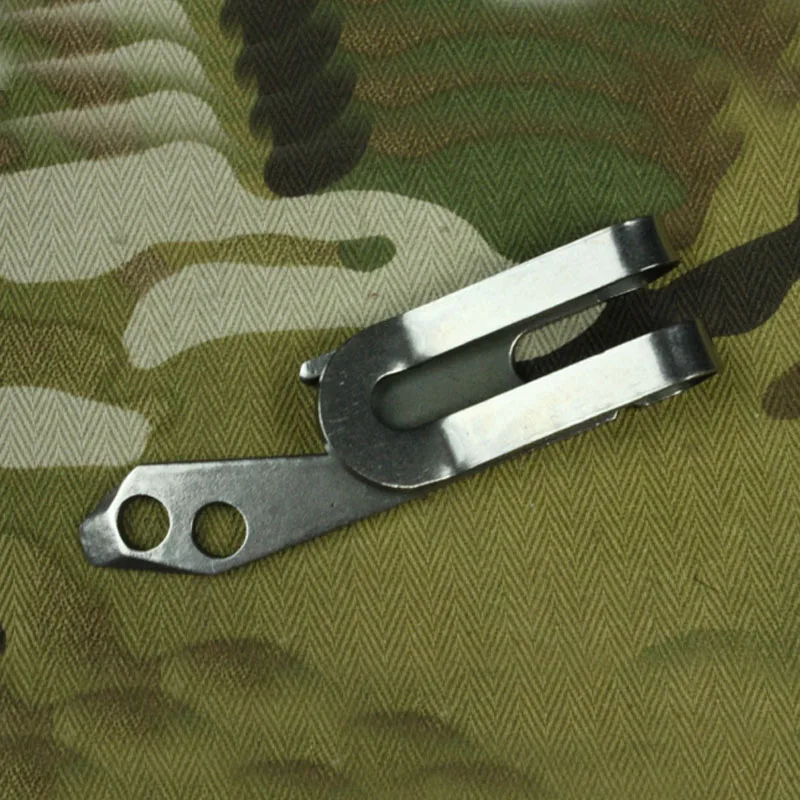 

Портативный уличный многофункциональный кошелек из нержавеющей стали с зажимом для талии, дорожный комплект, аксессуары для походов