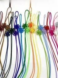 DIY Handmade Tassel Creative Semi-Finished Product Jade Thread Fringe Mobile Phone Strap Special Small Bookmark 100 Pieces