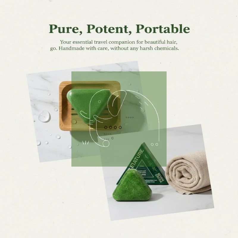 

Shampoo Bar Natural Herbal Soap Hair Growth Hair Loss Control Oil Control Strengthens Roots Care Soap Bar Kit