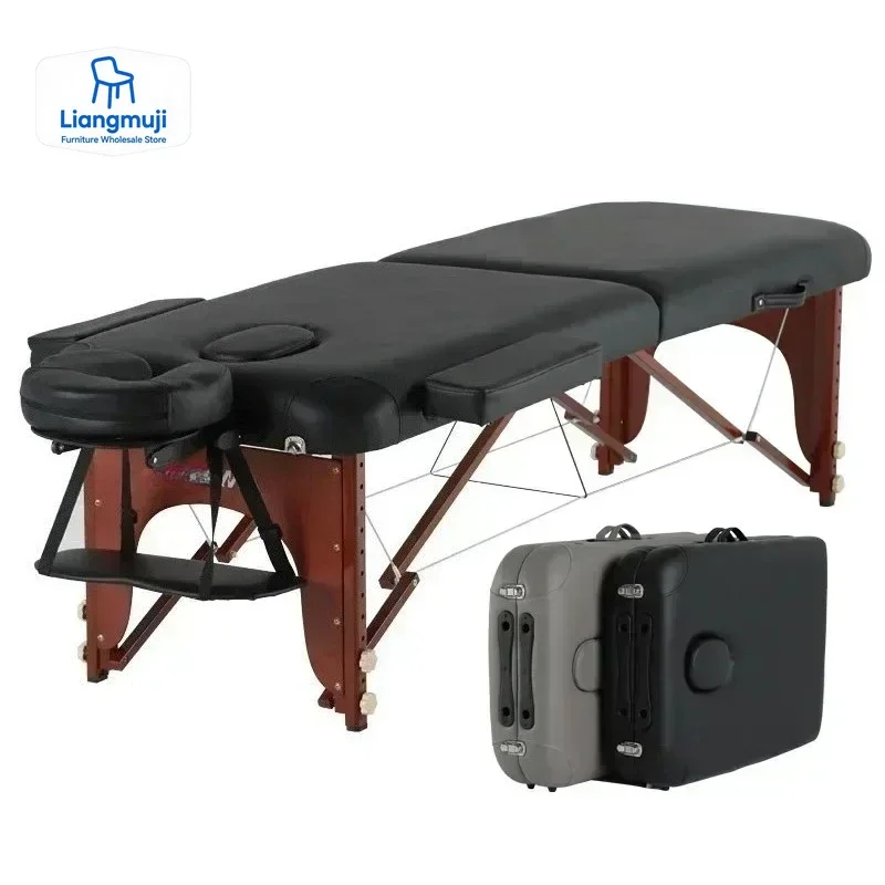 마사지 휴대용 스트레처 전문가용 스트레처 럭셔리 편안한 스파 침대 접이식 테이블 미용 침대 및 가구