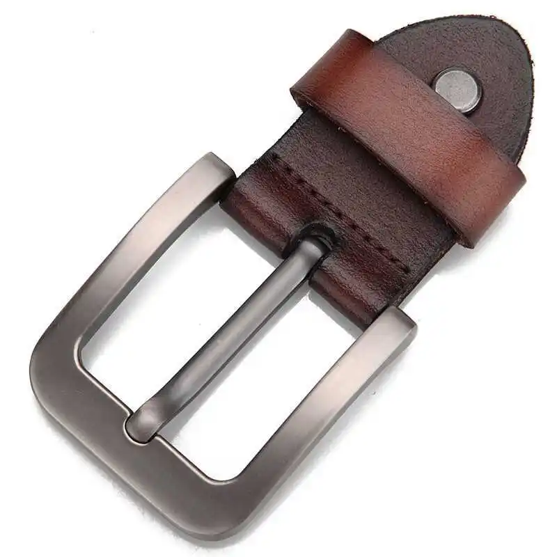 Yeni pimli kemer tokası erkek Metal klip toka DIY deri zanaat kot aksesuarları tedarik 3.8cm-4cm genişliğinde kemer tokası
