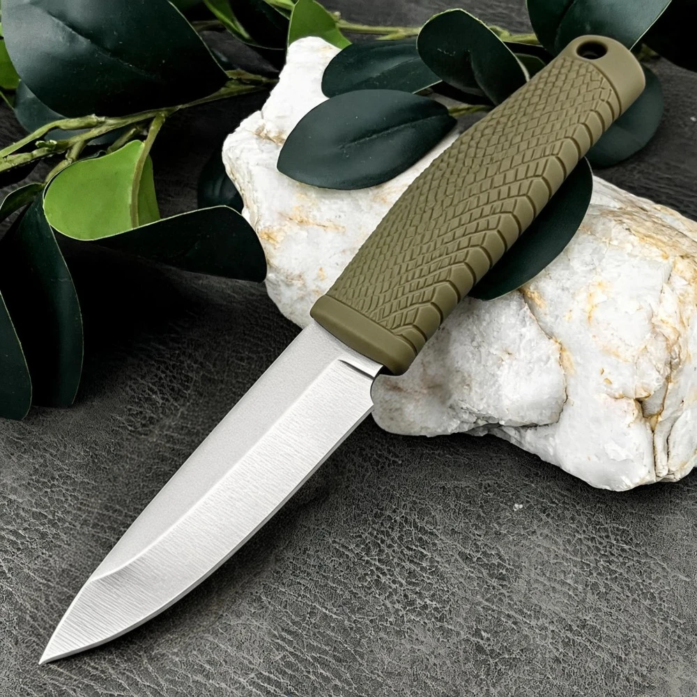 Multi-functional High-quality All-in-one Portable Camping Knife D2 Rubber Plastic Handle Perfect Outdoor Camping Fishing Jungle