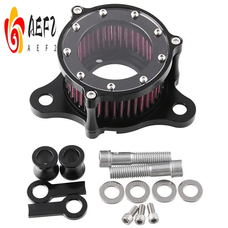 

AEF2-комплект системы впускного фильтра воздухоочистителя для Sportster XL883 XL883N XL883R XL883P XL1200 XL1200L XL1200X Iron 883 Forty Eight X