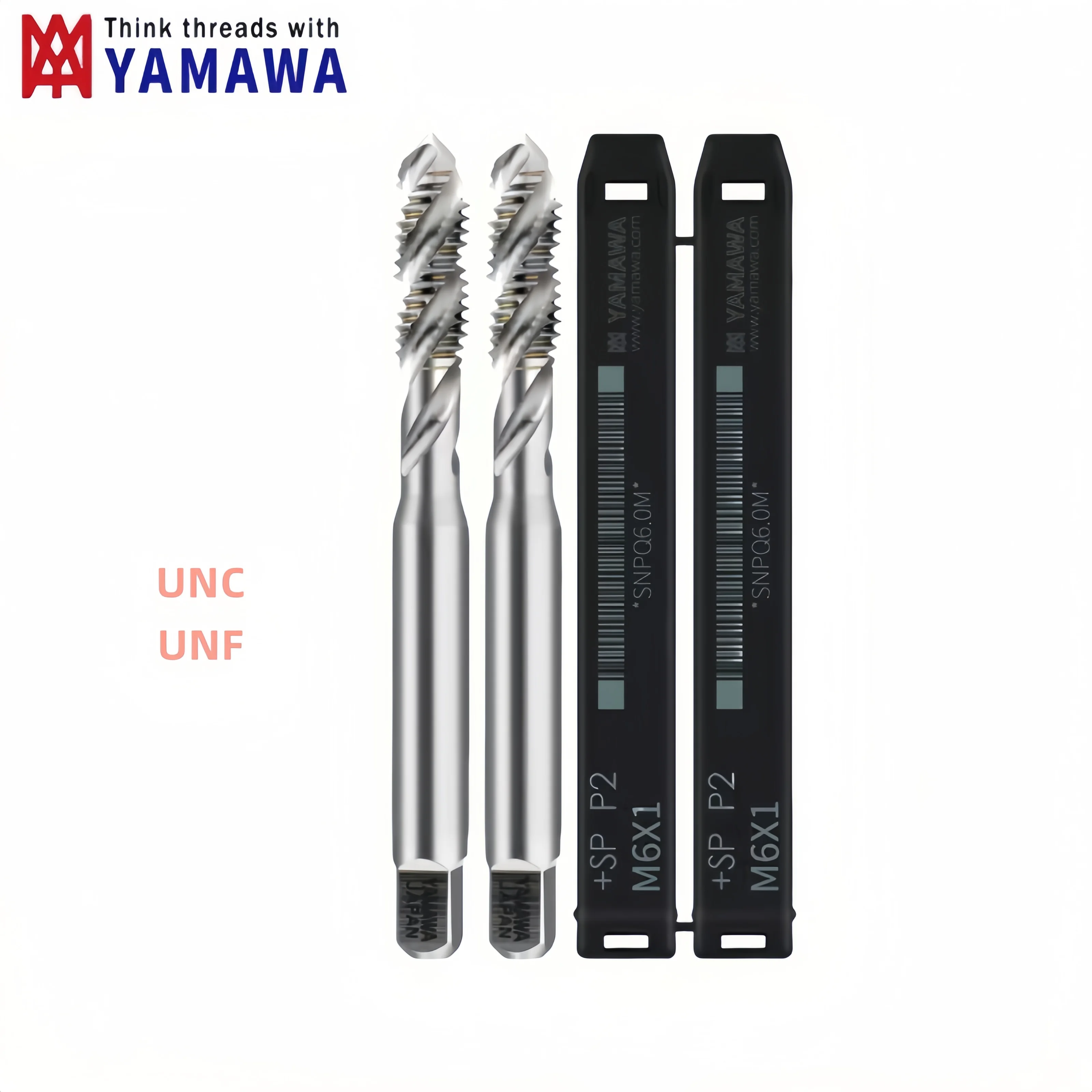 YAMAWA HSSE Aluminum America Spiral Fluted Tap UNC UNF 0 80/2-56/4-40/6-32/10-24 1/4 3/16 3-48 4-40 8-32 5-40 4-48 Fine Taps