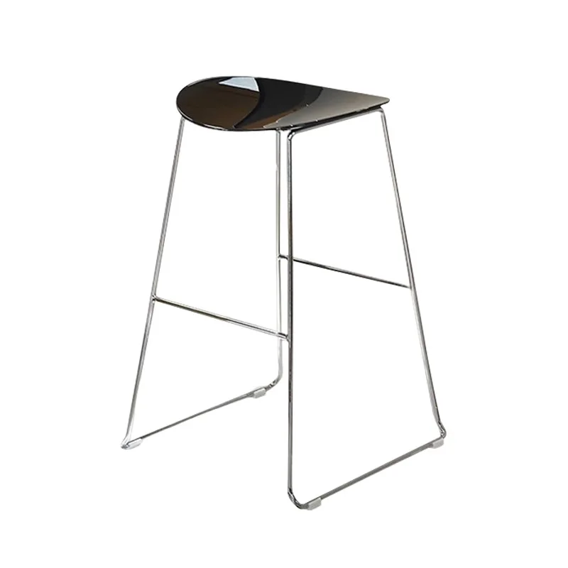 

Nordic transparent bar chair chair acrylic high stool wrought iron bar stool island chair high stool