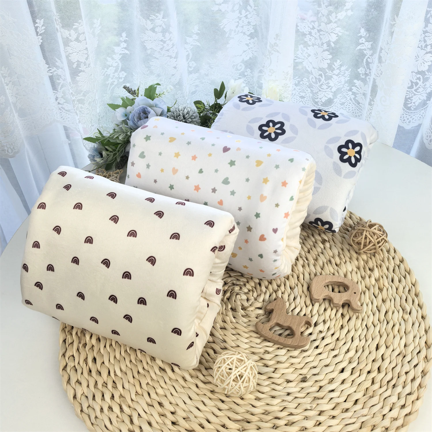 Cuscino per il braccio per l'allattamento del bambino 1PC, cuscini per il braccio per allattamento con biberon morbido per neonato, cuscini per l'allattamento per più supporto per mamma e bambino