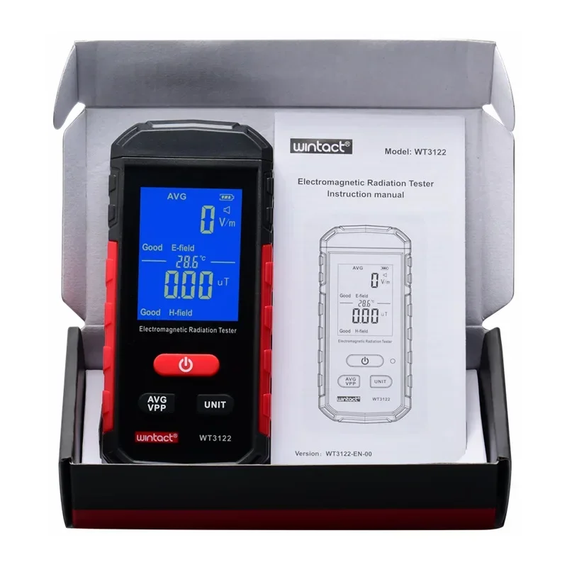 Detector De Radiação Eletromagnética, Testador De Radiação Do Telefone Móvel, Alarme Visual Audível, Contador Geiger, WT3122