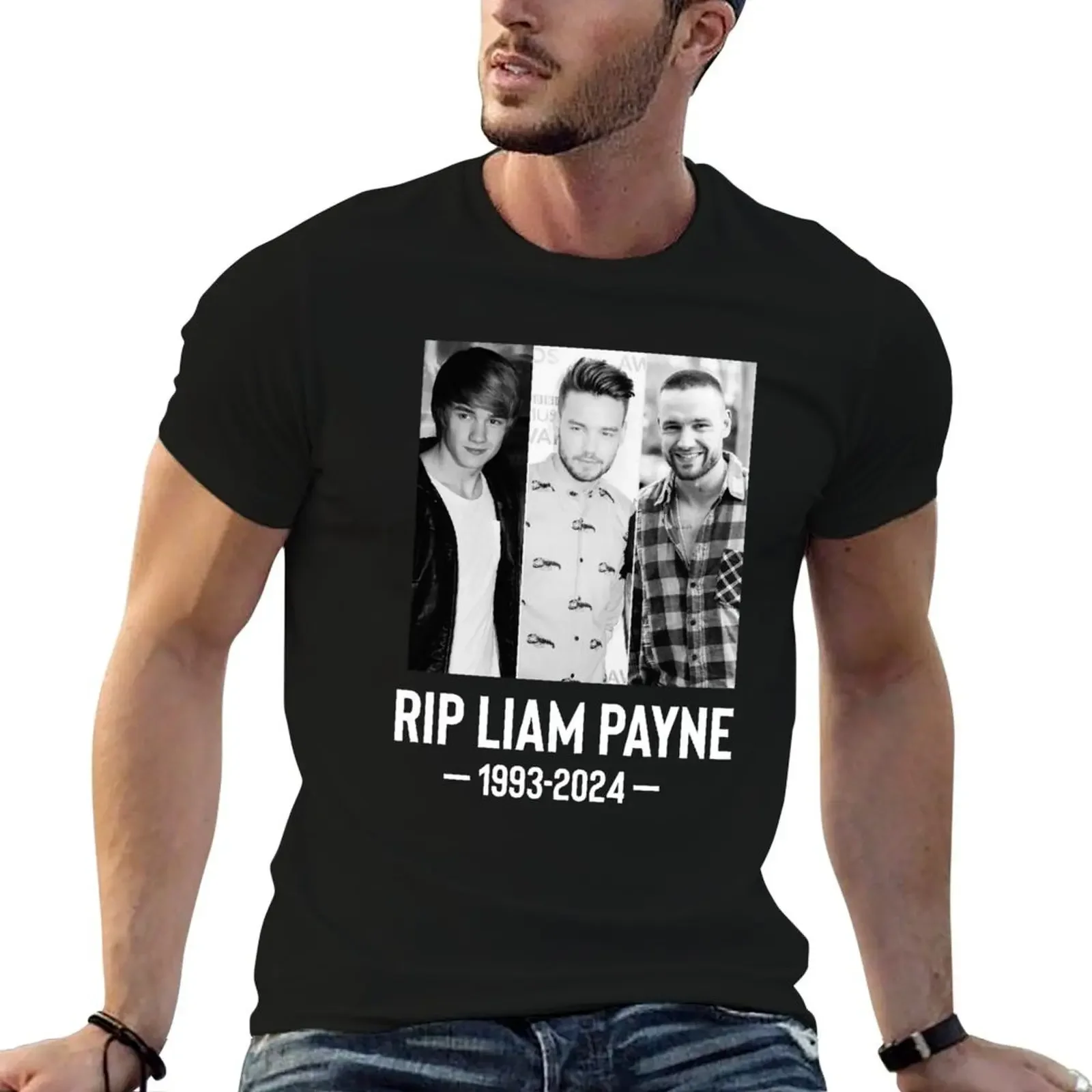 

LIAM PAYNE RIP 1993 - 2024 T-Shirt sweat essential t shirt oversizeds mens graphic t-shirts pack