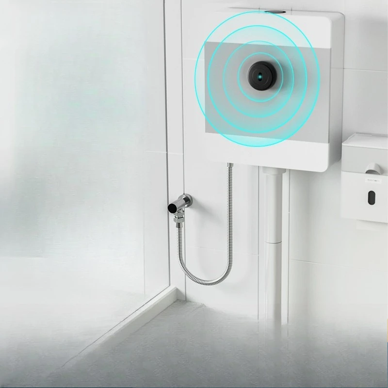 Automatic induction flush, smart toilet, bathroom squatting toilet, household urine water tank modification accessories