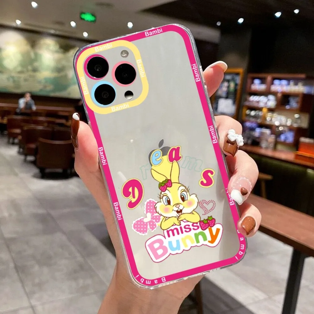 Cute Disney Bambi Littl Dee Phone Case For IPhone 11,12,13,14,15,15 Pro,13 Promax,14 Plus,15 Mini,16,16plus,16promax