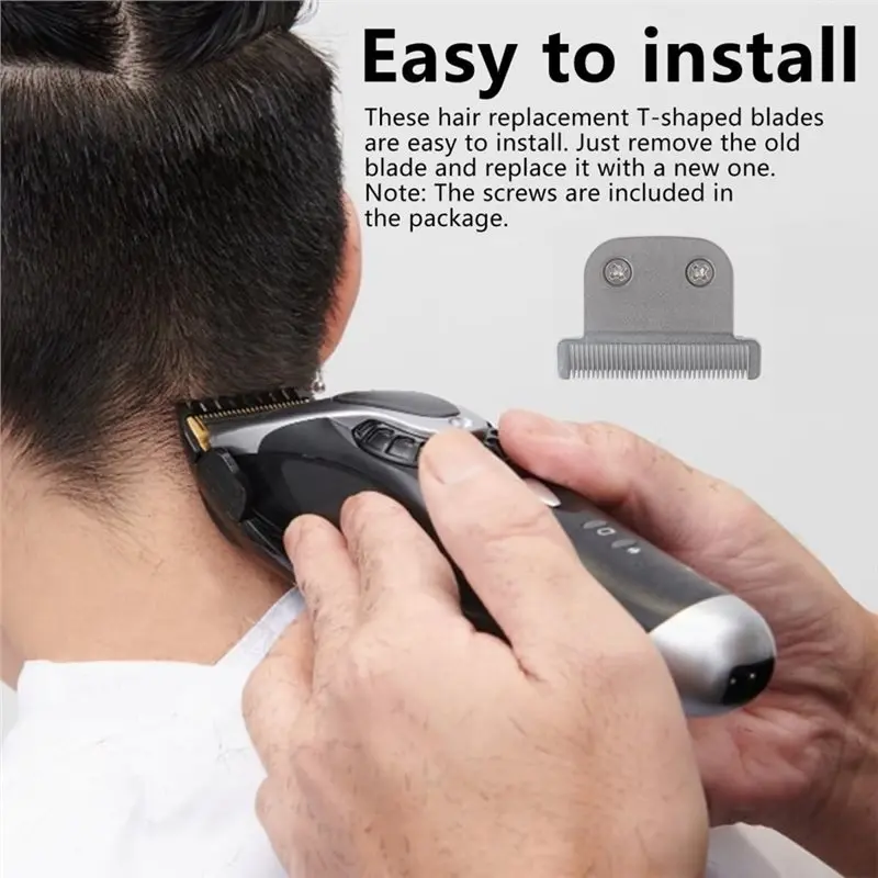 【LAST CHANCE】T-Blade For Wahl Trimmers 9864/9864SS/9686/9818A/9854L/9876L/9854 /WSS3L/SS2L Detachable Replacement Blades