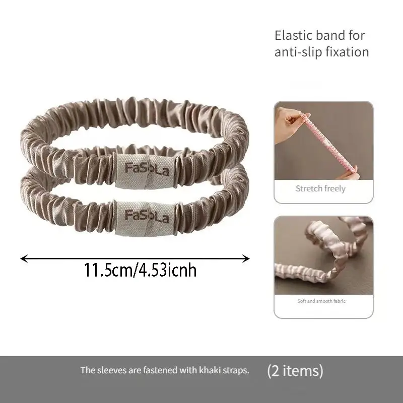 Kemeja Modis Manset Cincin Lengan Setelan Lengan Pemegang Baru Klip Anti Selip Tali Manset Sabuk Pengencang Ikat Kepala Elastis Wanita Tali Tetap