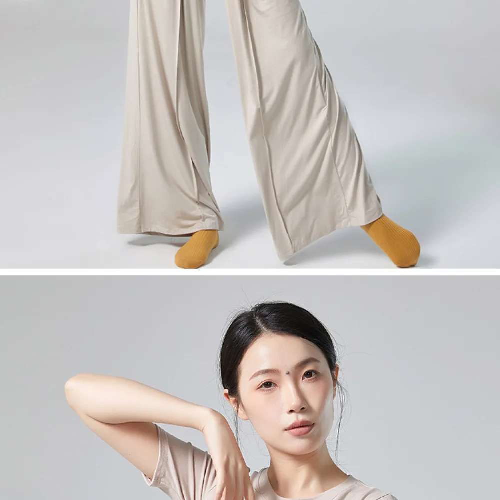Durable Dance Training Tops Long Sleeve For Gongyan Adult Professional Classical Modern Performance Exercise Sportswear