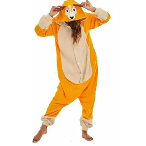 Blauer und orangefarbener Pyjama von Cartoons für Erwachsene und Kinder, Cosplay -Bingo -Kostüm, verschiedene Größen erhältlich, 1 PC 12 Hauptverkäufe Laranja Kleidung - №7