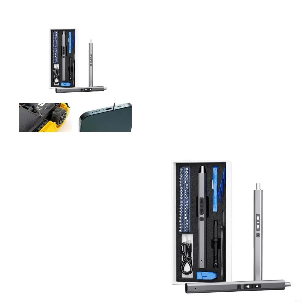 

Беспроводная отвертка 28 в 1 с литиевыми батареями, легкая для ремонта своими руками