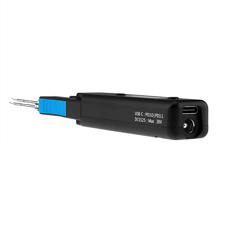 SEQURE HT140 2-IN-1 Hot Tweezers & Soldering Iron Compatible with C210 Tip Portable Tweezers Soldering Station Support PD|QC|DC