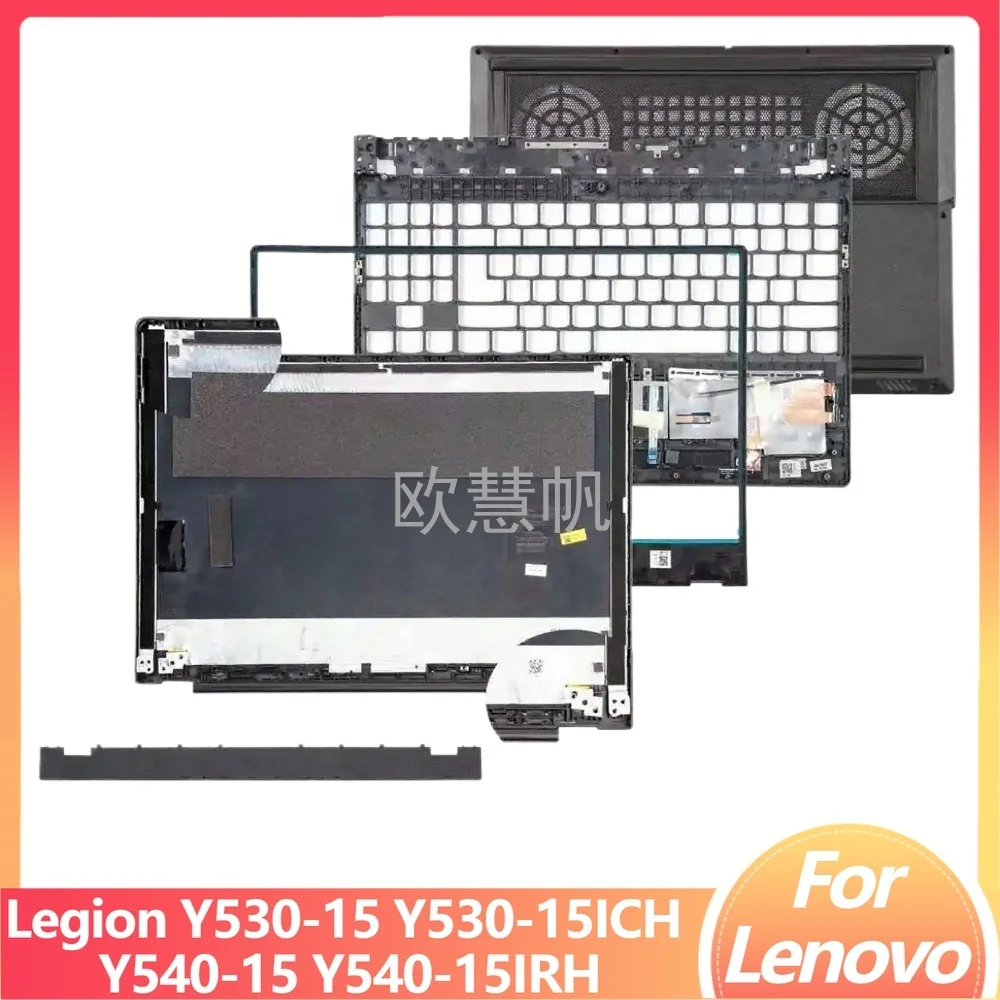 

M New for Lenovo Legion Y530 Y530-15ICH Y540-15 Y540-15IRH Y7000 Laptop LCD Back Cover Case Front Bezel Bottom Case