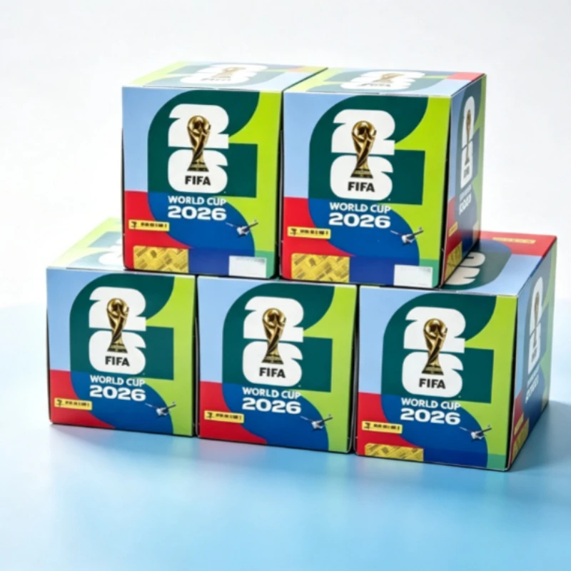 2026 Genuine Panini Official FIFA World Cup Soccer Card Sticker Pack & Album Limited Edition Collection Soccer Memorabilia Set.
