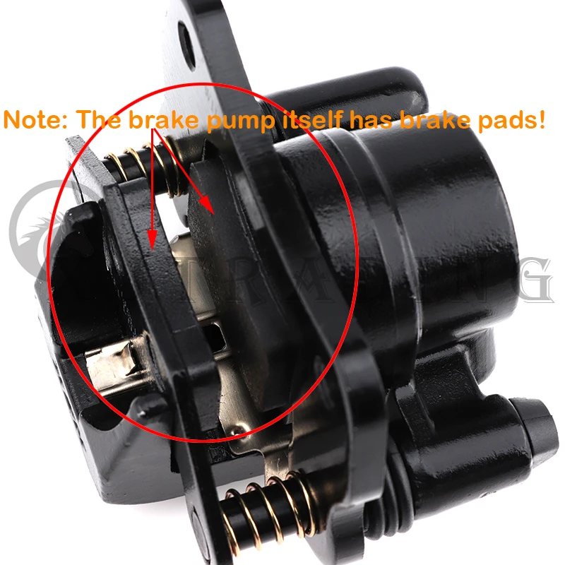 1Pc Front/Rear Universal Disc Brakes Calipers Clamp Lower Pump For 50 70 90 110 125 150cc ATV Buggy Quad master cylinder caliper