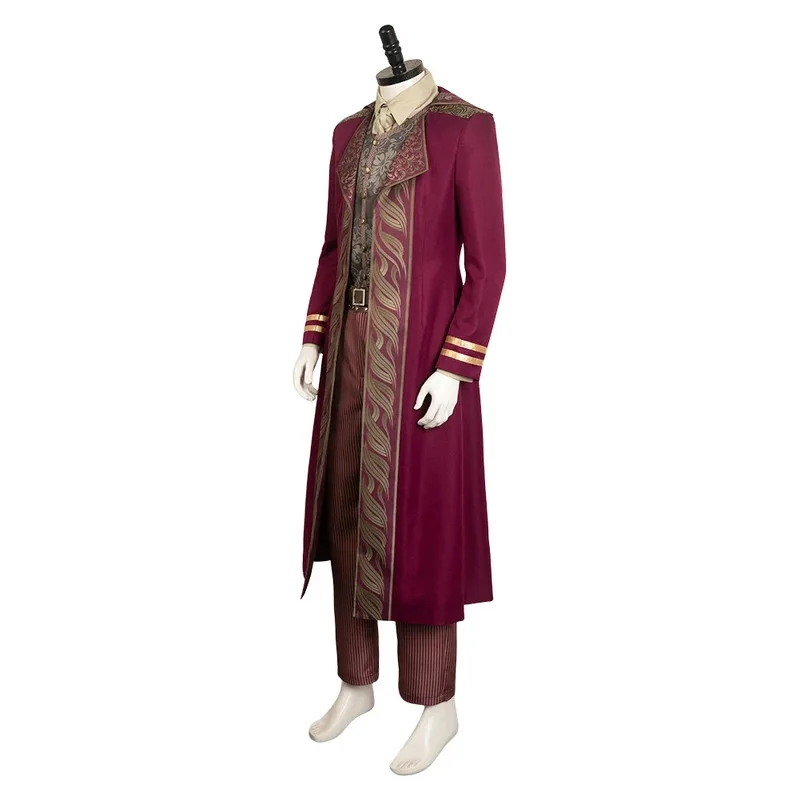 

COSda@Gol D Roger Cosplay Fantasy Costume Live Action Piece Coat Shirt Pants Outfits Halloween Carnival Suit For Adult MenCOSda@