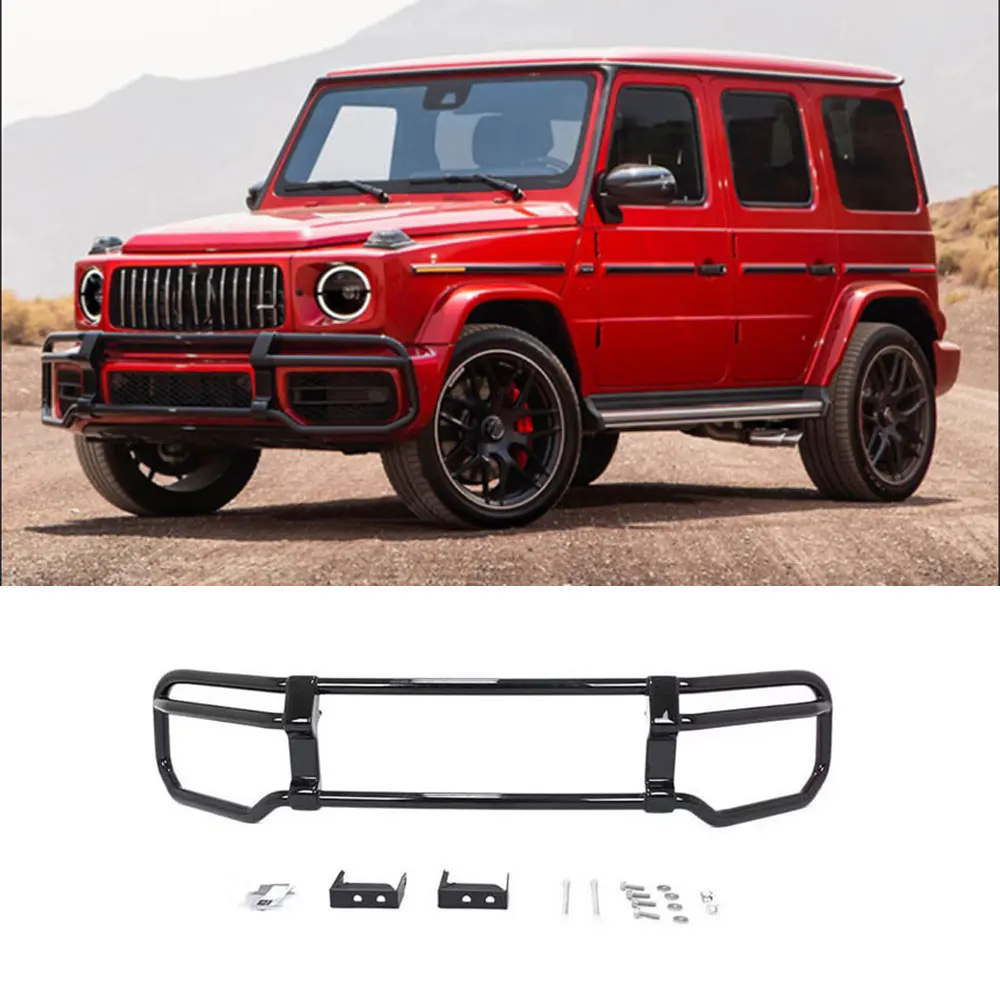 

VACOMUL Stainless Steel W464 Front Bumper Guard For Mercedes Benz G Class G550 G350 G500 G63 AMG Front Bumper Bull Guard