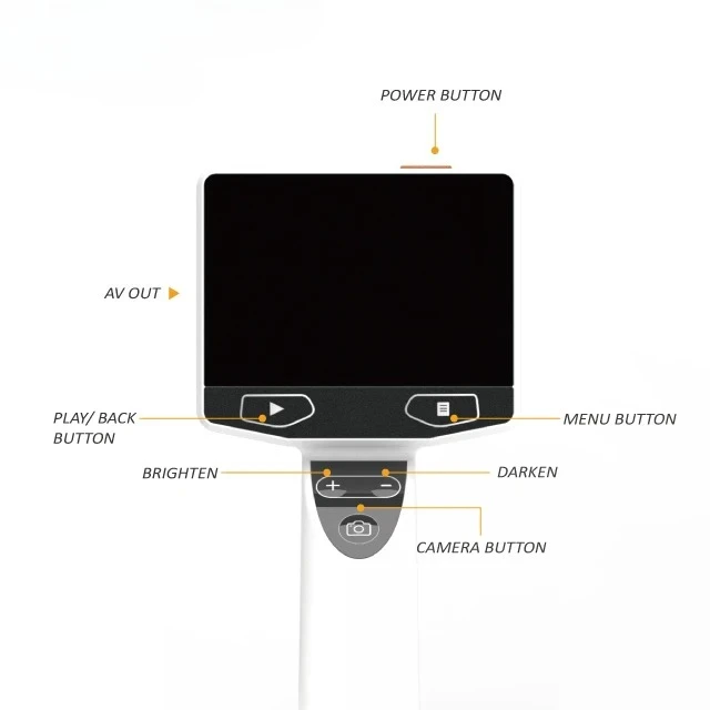 Otology Veterinary Instrument Video Otoscope HD